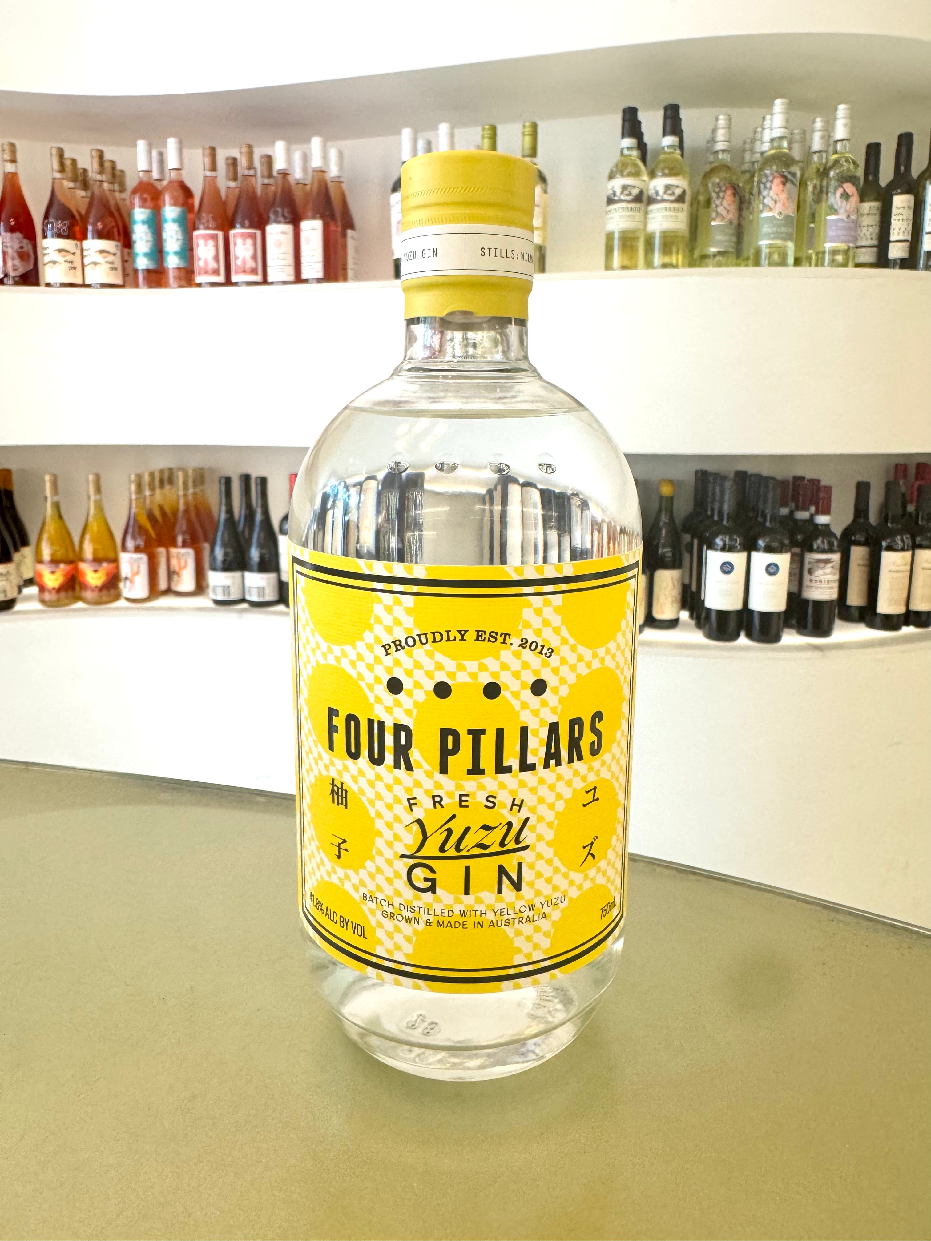 Four Pillars, Fresh Yuzu Gin, Australia, 750mL – DrinkPLG
