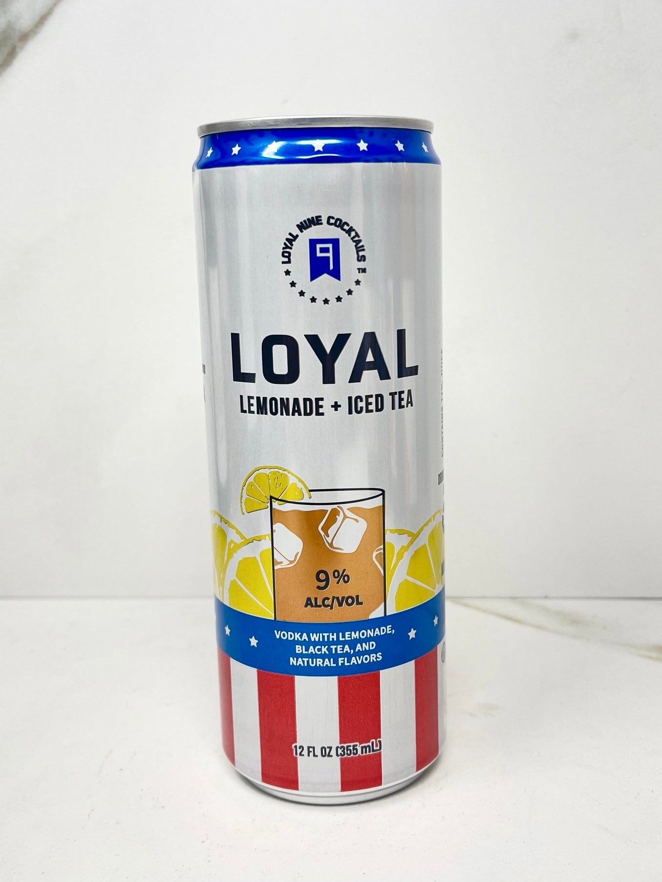 Loyal 9 Cocktails, Vodka Lemonade & Iced Tea, 355mL DrinkPLG