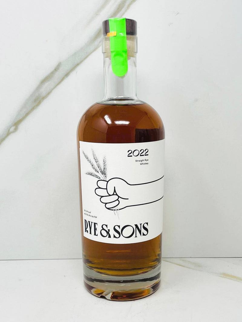 Rye & Sons, Straight Rye Whiskey, Kentucky, 750mL