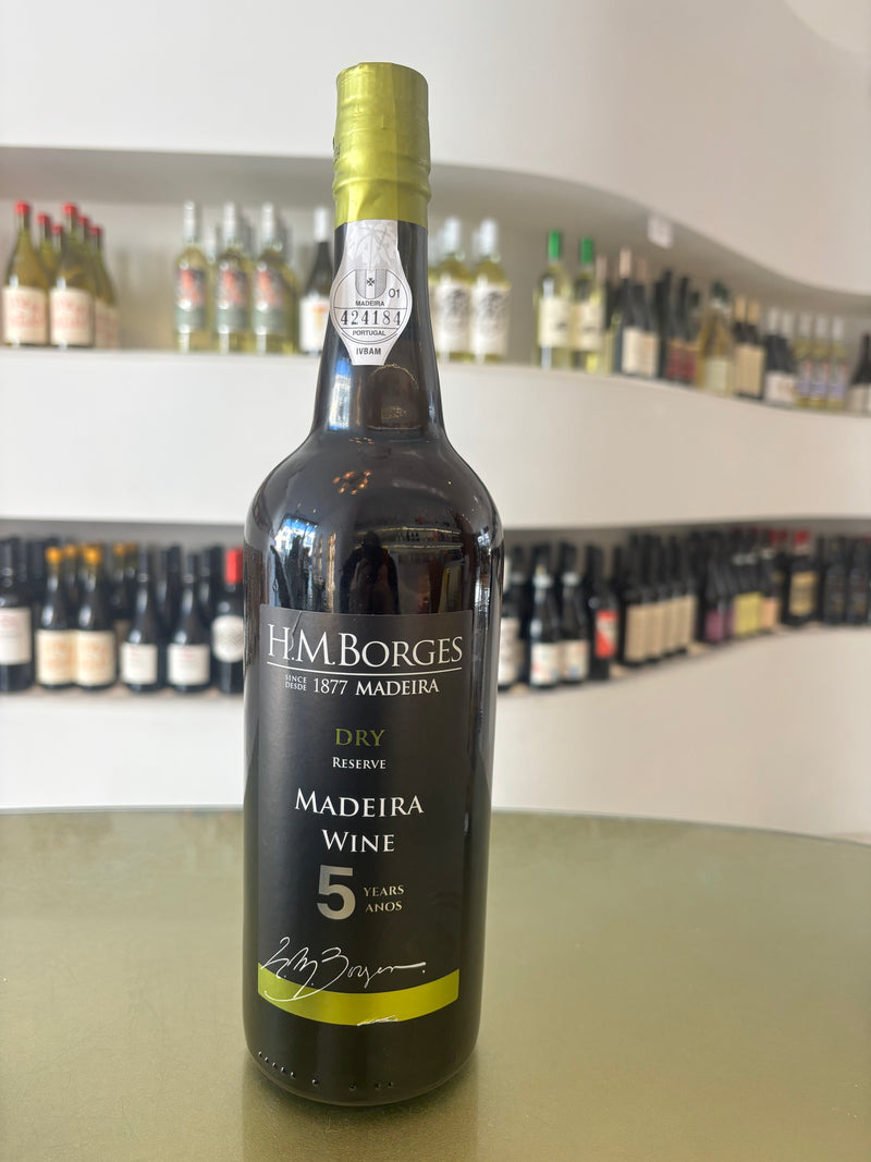 HM Borges 5 Year Old Dry Madeira, 750ML, Portugal