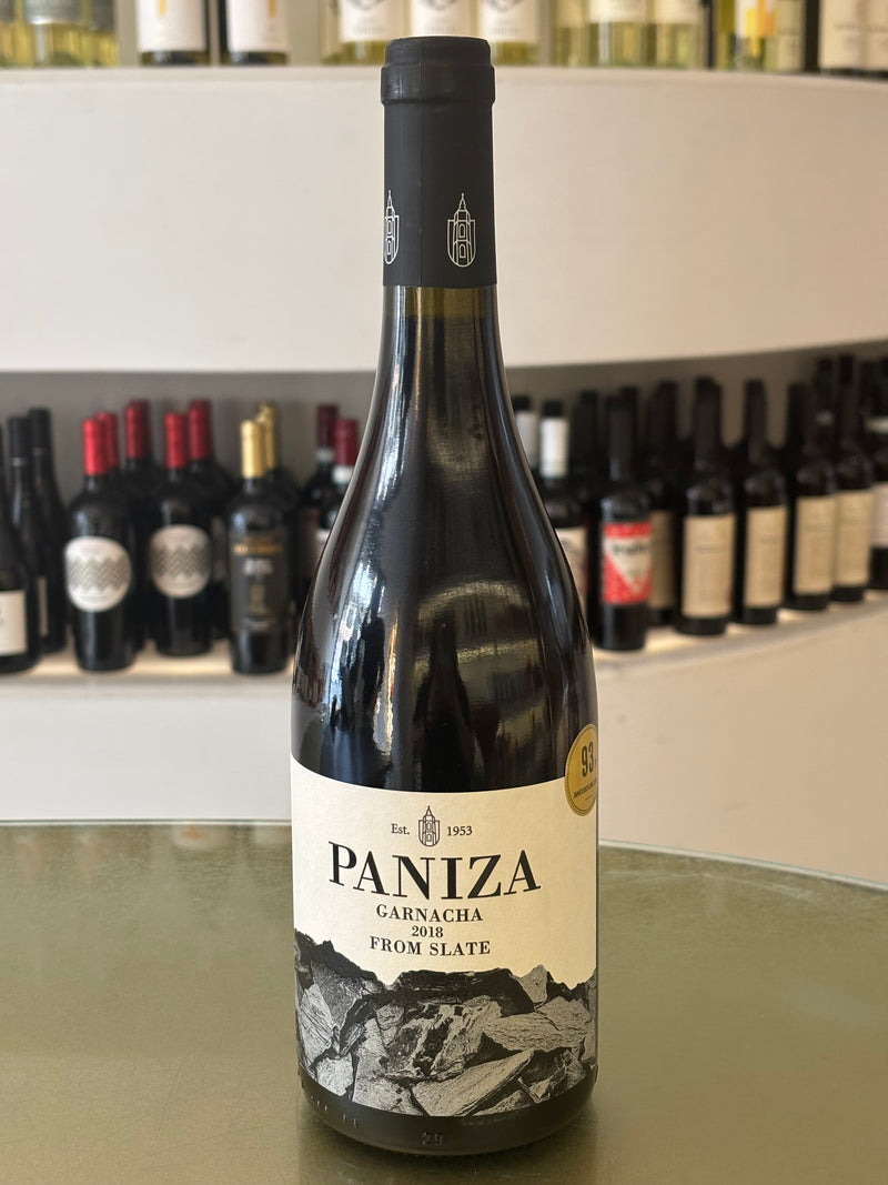 Bodegas Paniza Garnacha from Slate, 750ML, Spain, 2018