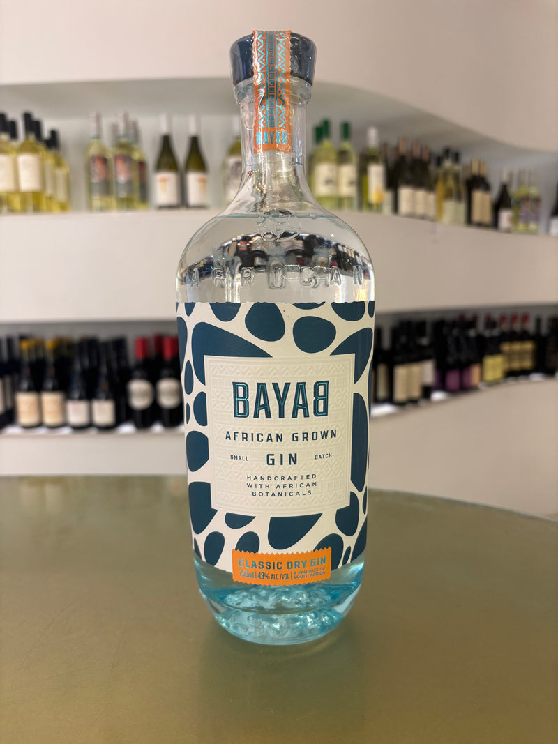 Bayab Classic African Grown Dry Gin, 750ML, South Africa