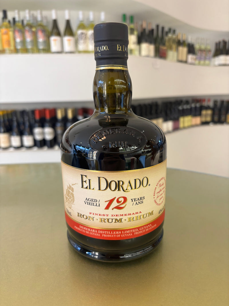 El Dorado 12 Year Old Rum, 750ML, Guyana