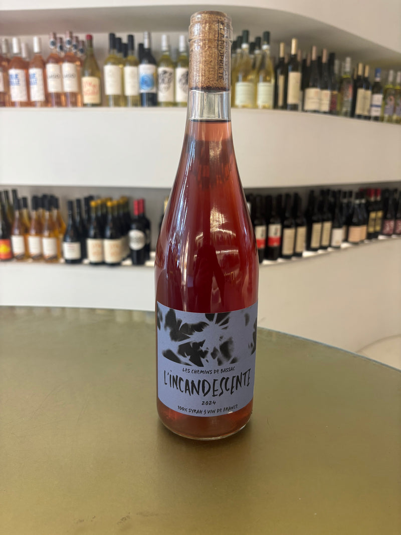 Chemins de Bassac, L'Incandescente Syrah Rosé, 750ml, France, 2024