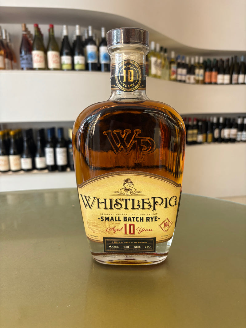 WhistlePig 10 Year Small Batch Straight Rye, 750ML, Vermont and Canada