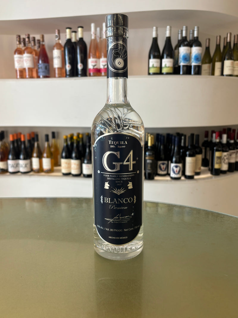 G4 Tequila Blanco, 750ml, Jalisco, Mexico