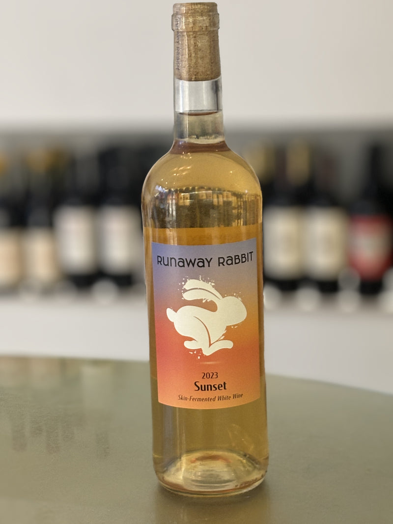 Runaway Rabbit Sunset, 750ML, Gerwurztraminer Blend, New York, 2023