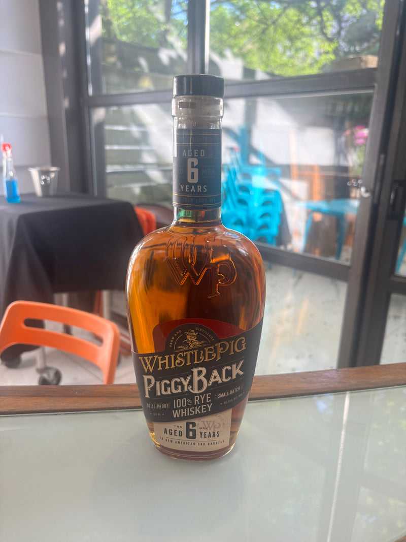 Whistle Pig Piggy Back 100% Rye Whiskey 750mL