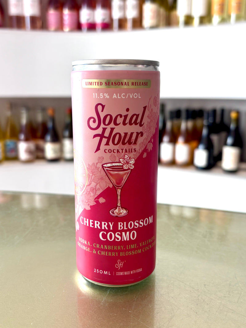 Social Hour Cherry Blossom Cosmo, 250ML, United States
