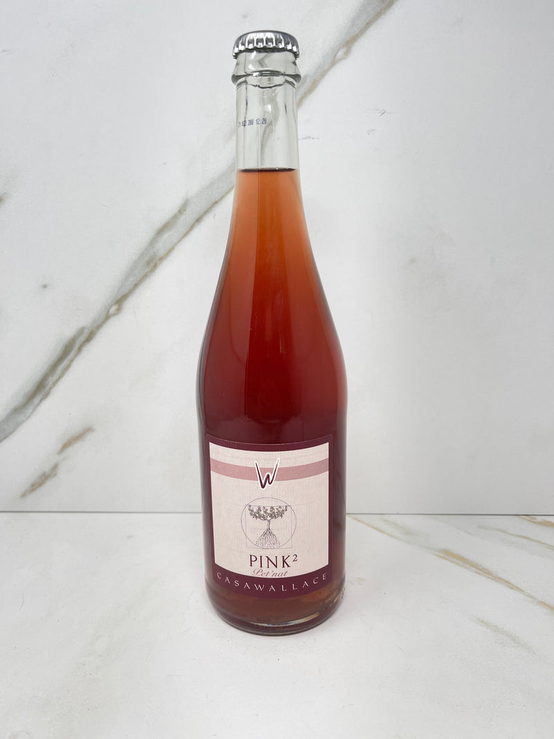 Casa Wallace, Pet-Nat Pink, Italy, 750mL
