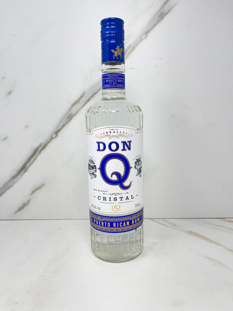 Don Q, Cristal White Rum, Puerto Rico, 750mL