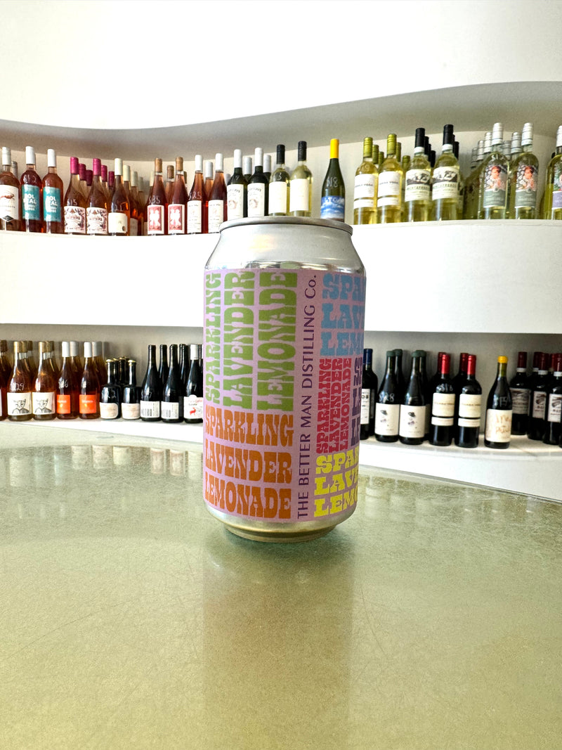 The Better Man Distilling Co., Sparkling Lavender Lemonade, New York, 355mL CAN