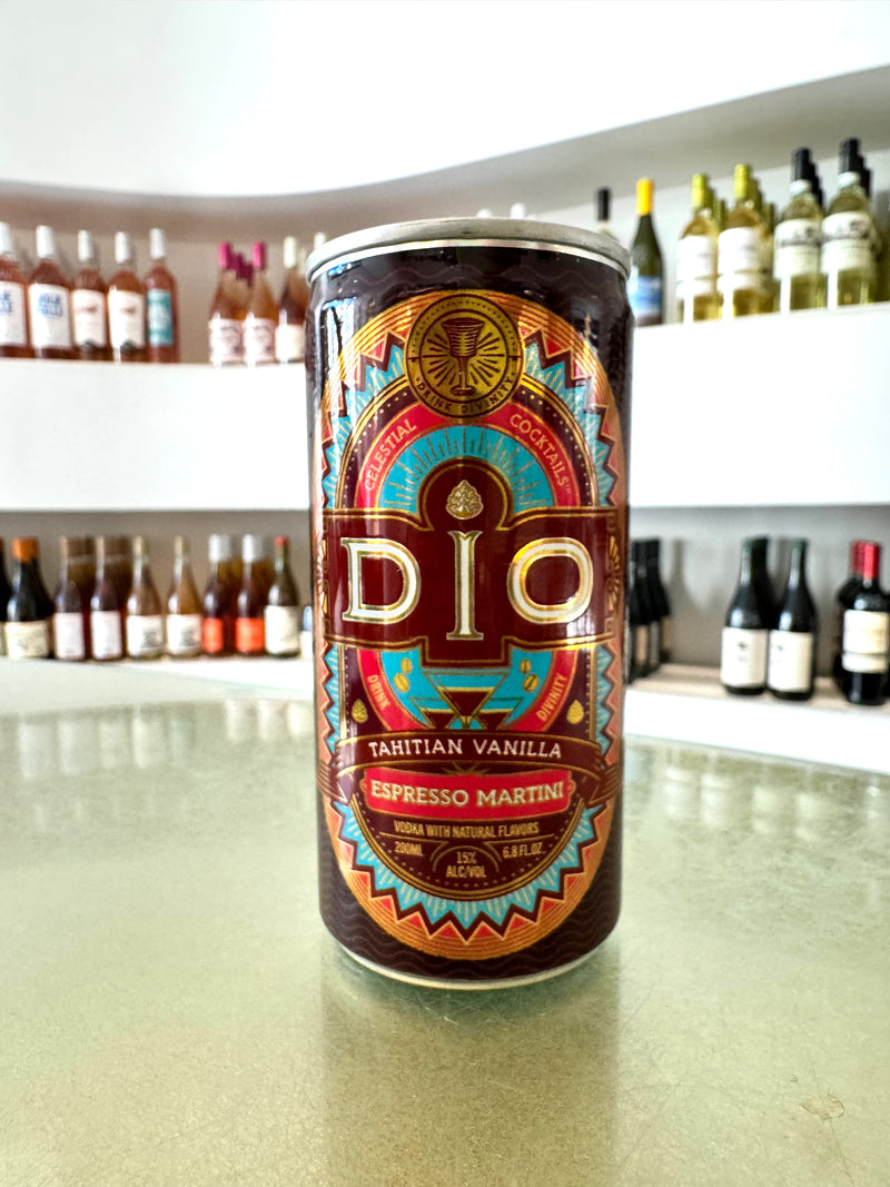 DIO, Tahitian Vanilla, Espresso Martini, 200mL CAN