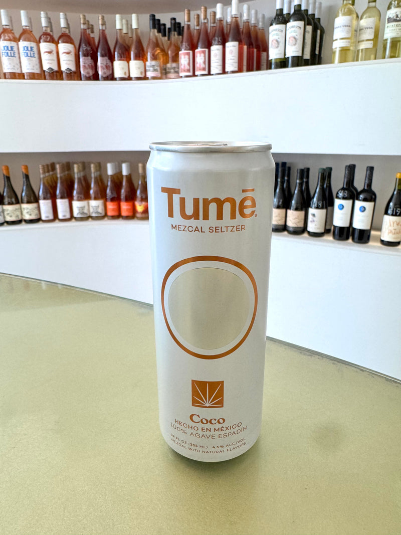 Tume, Mezcal Seltzer, Coco, Mexico, 355mL
