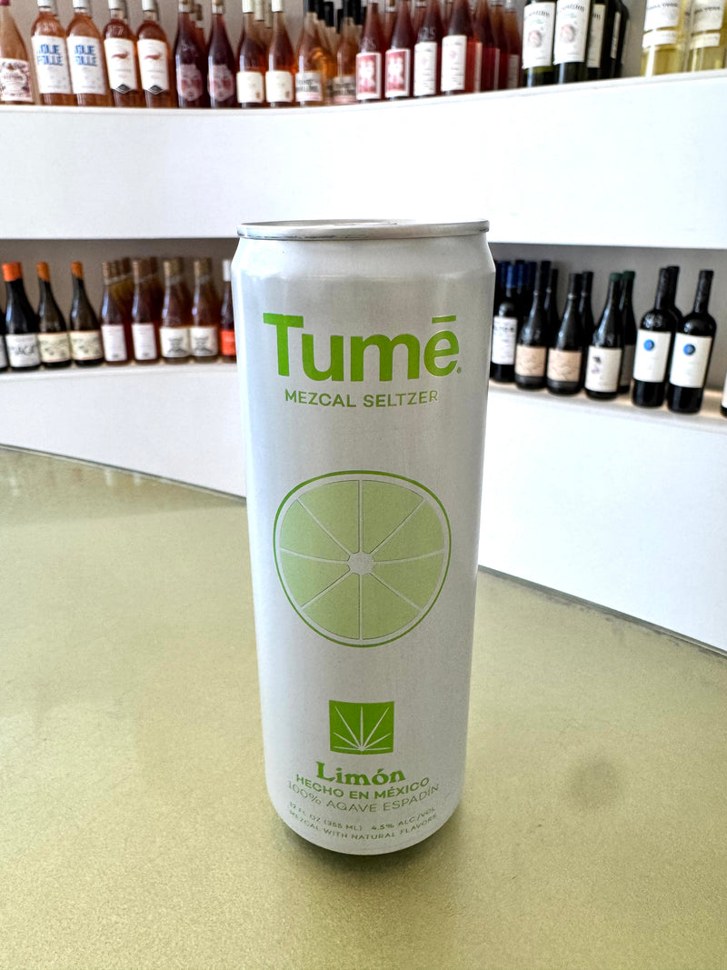 Tume, Mezcal Seltzer, Limon, Mexico, 355mL
