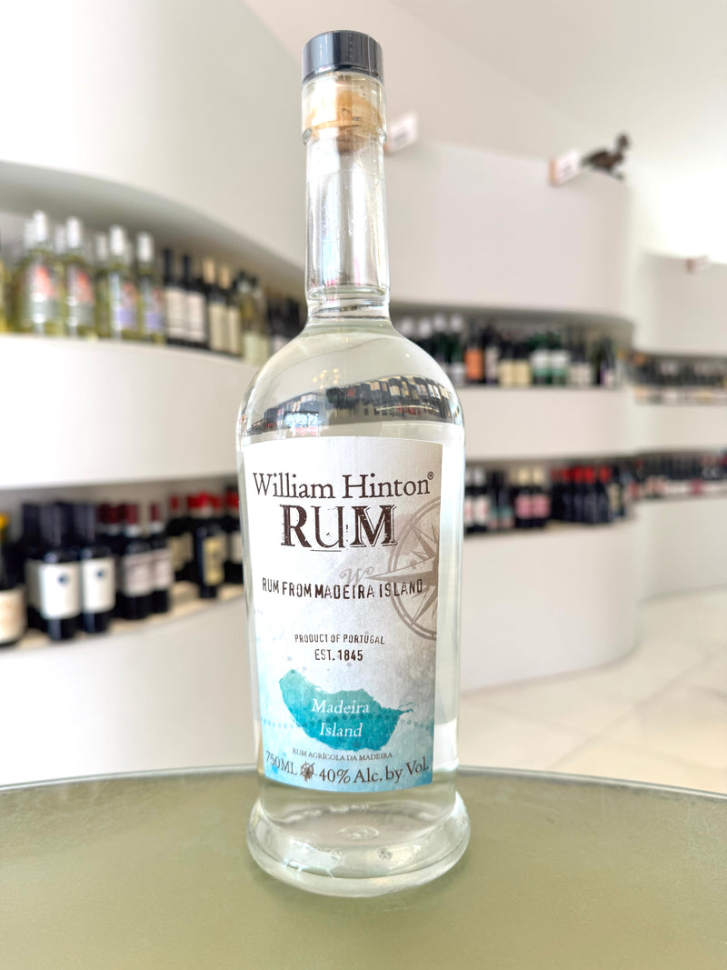 William Hinton, Original Rum Agricola da Madera, Portugal, 750mL