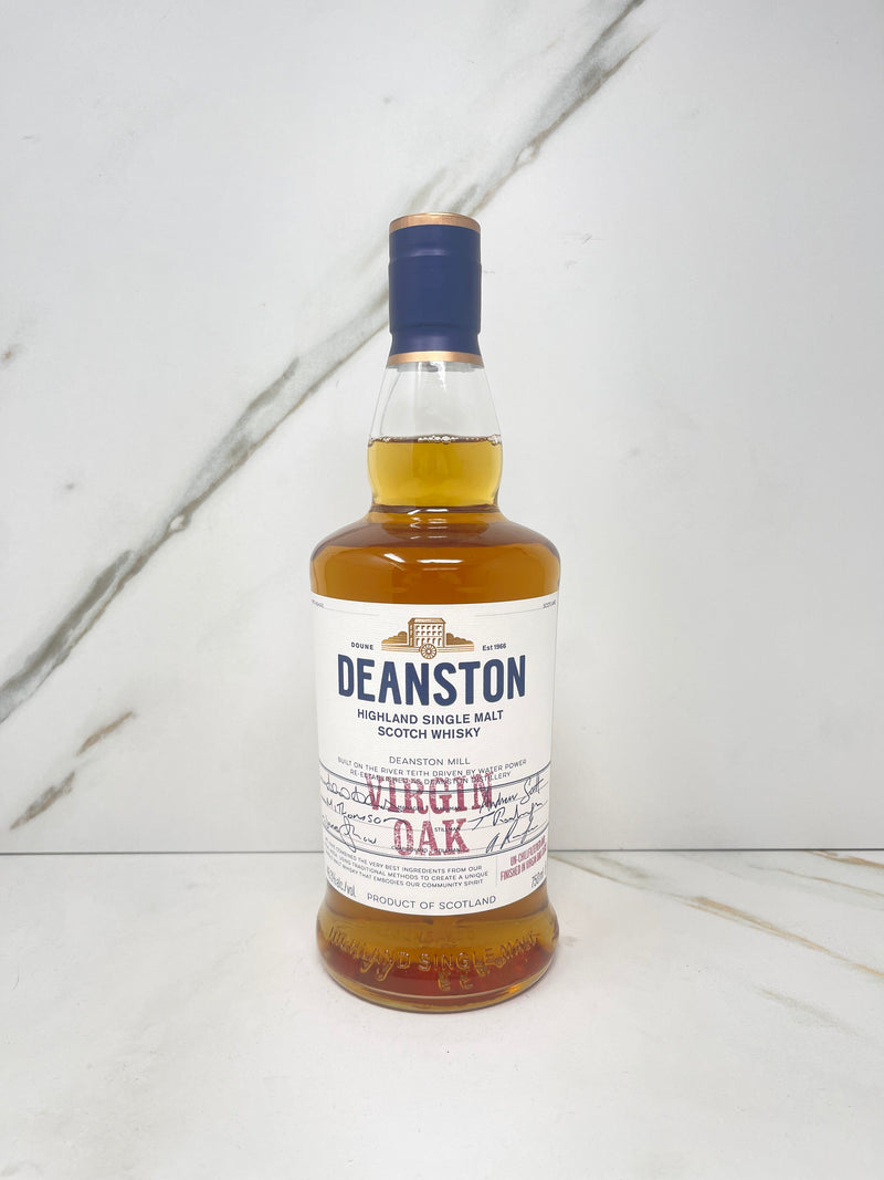 Deanston, Virgin Oak, Highland Scotch, 750mL