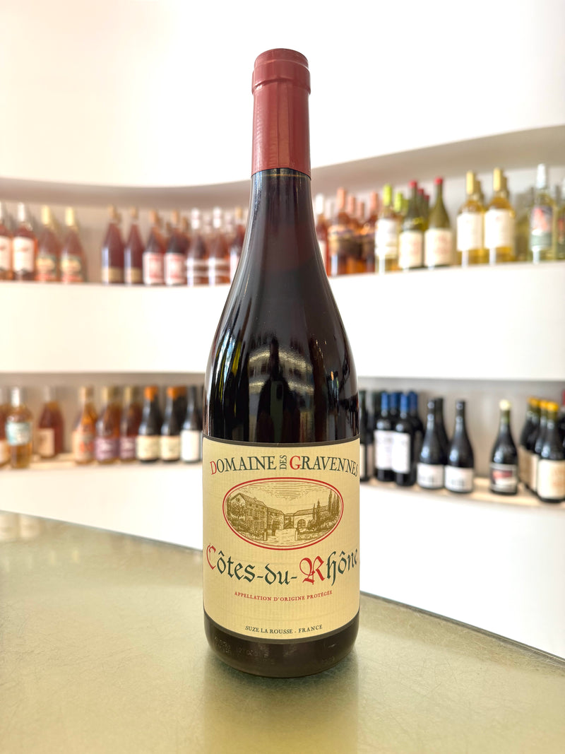 Domaine des Gravennes, Cotes du Rhone, France, 750mL