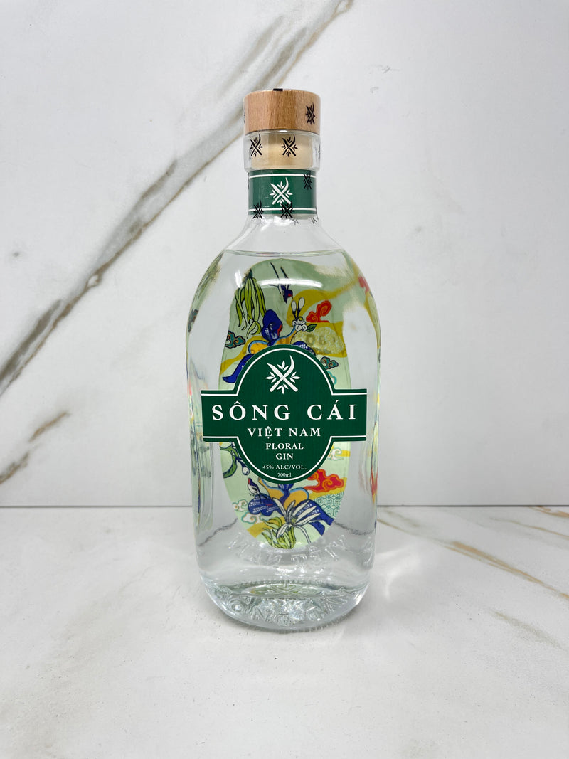 Song Cai Distillery, Vietnam Floral Gin, 700mL