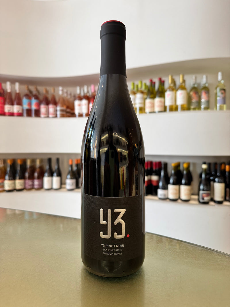 Y3 Jax, Pinor Noir, California, 750mL