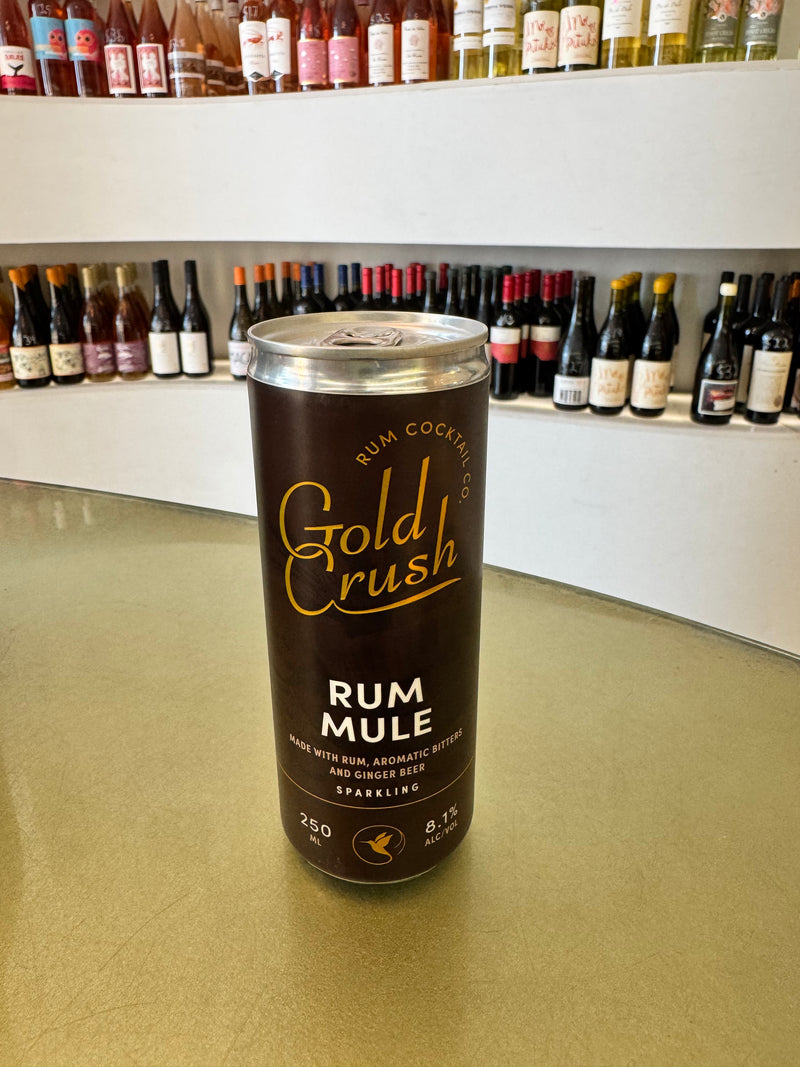 Gold Crush, Rum Mule, 250mL CAN