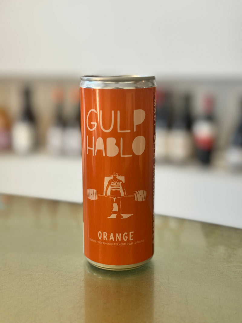 Gulp/Hablo, Verdejo-Sauvignon Blanc, Orange Wine, Spain, 250mL CAN