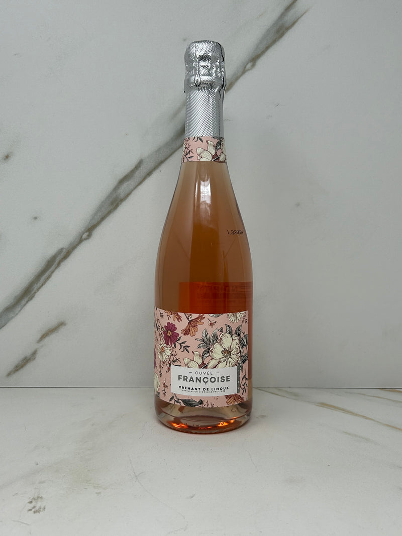 Cuvee Francoise, Cremant de Limoux Rose, France, 750mL