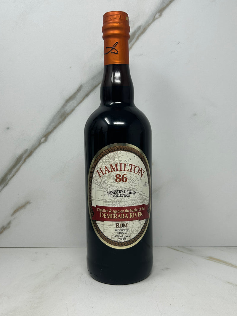 Hamilton 86 Demerara Rum, Guyana, 750ml