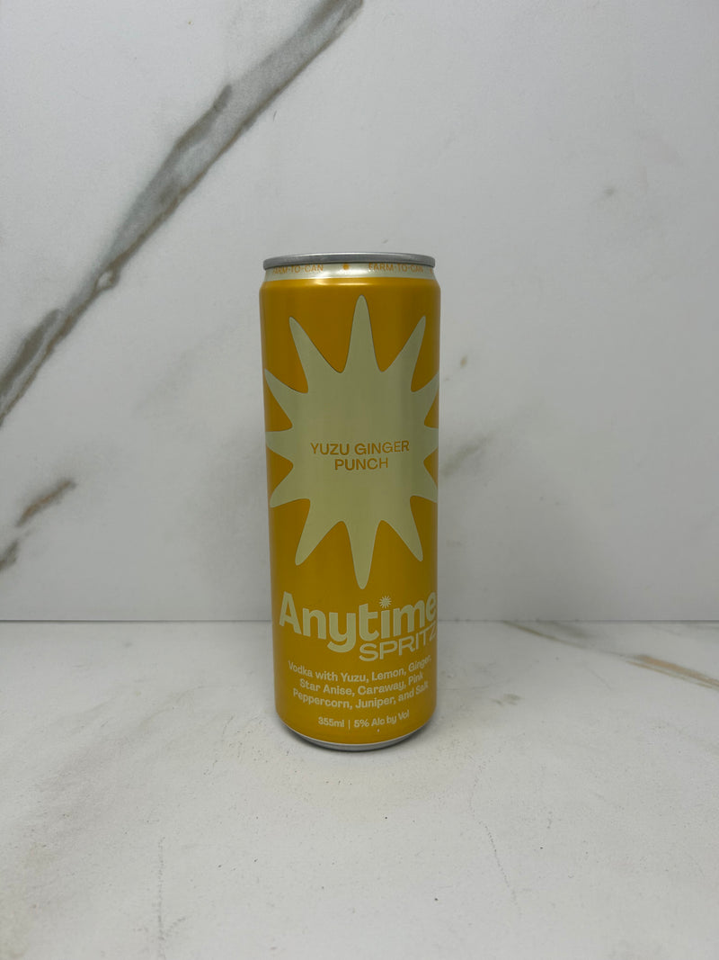 Anytime Spritz Yuzu Ginger Punch, NY, 355ml