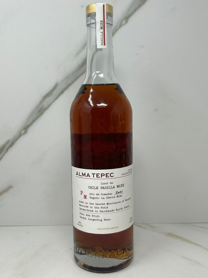 Alma Tepec, Pasilla Mixe, Chili Pepper Liqueur, 750mL