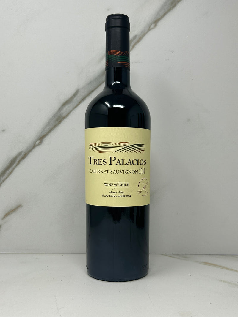 Tres Palacios, Cabernet Sauvignon Reserva, Chile, 750mL