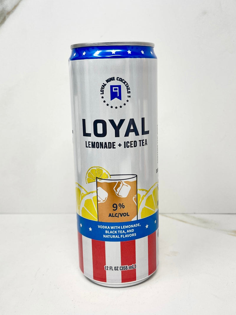 Loyal 9 Cocktails, Vodka Lemonade & Iced Tea, 355mL