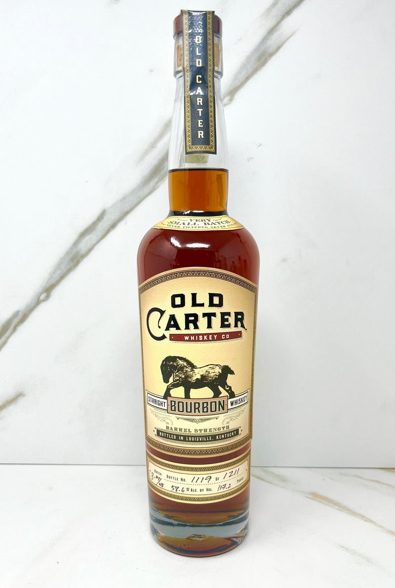 Old Carter, Straight Bourbon Whiskey, Kentucky, 750mL