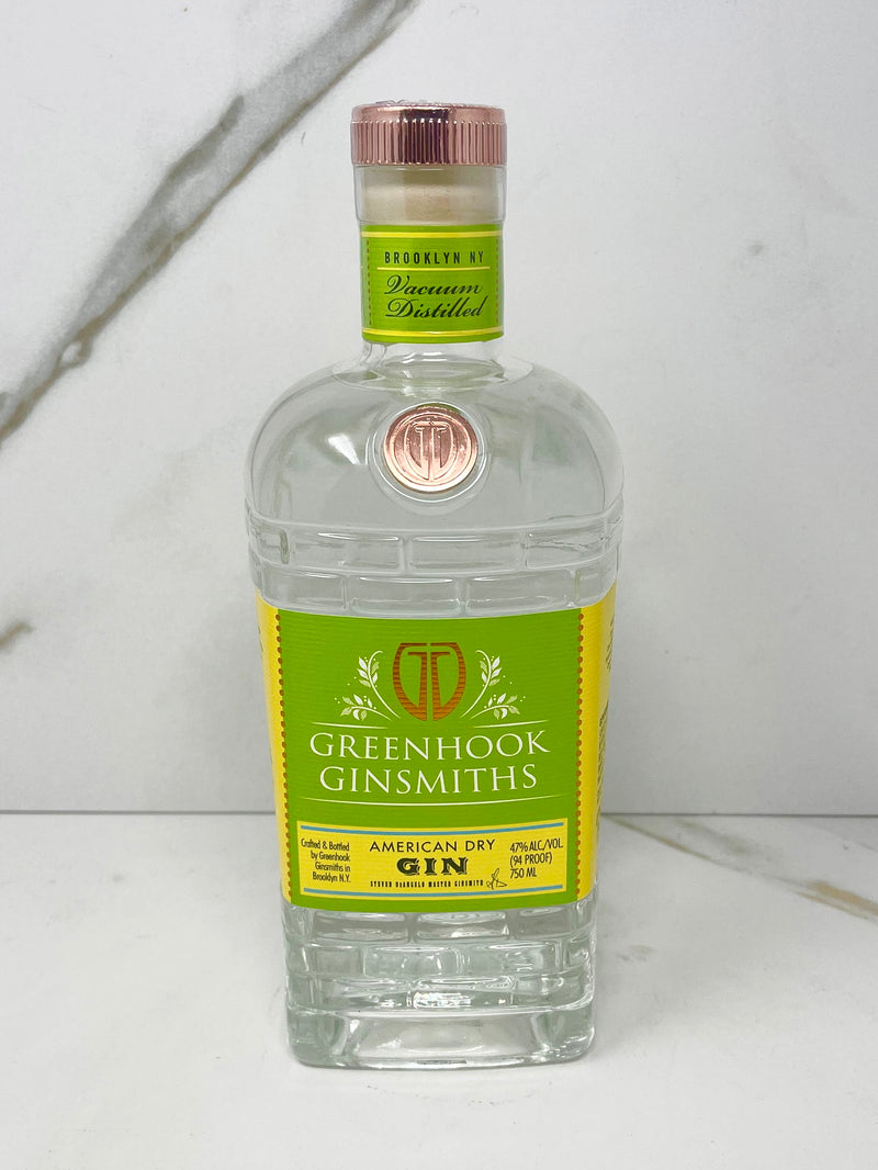 Greenhook Ginsmiths, American Dry Gin, New York, 750ml