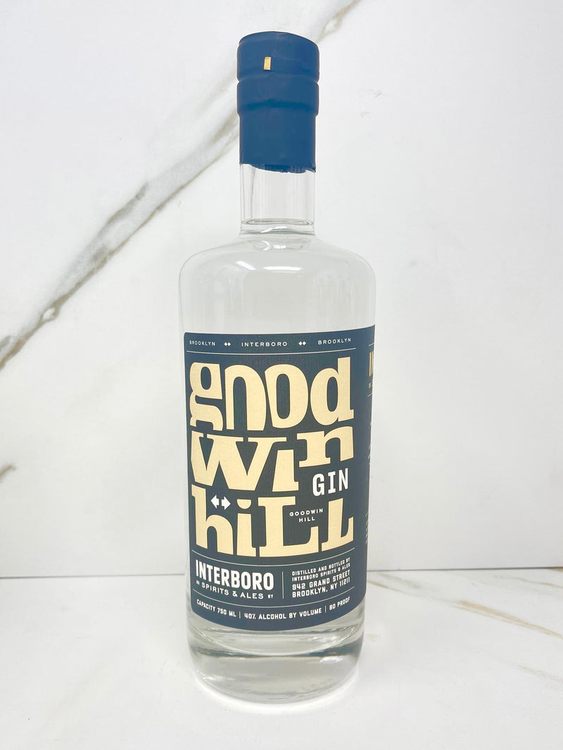 Interboro, Goodwin Hill, Gin, Brooklyn, NY, 750mL