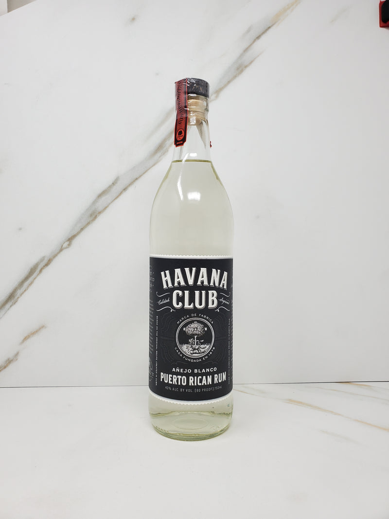 Havana Club, Añejo Blanco Rum, Puerto Rico, 750mL