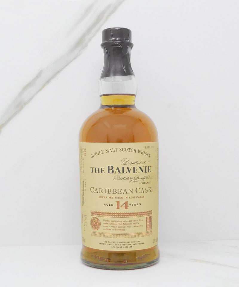 Balvenie 14 Year Scotch Whisky, Caribbean Cask, Highland, Scotland