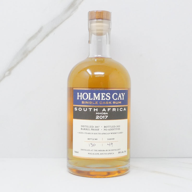 Holmes Cay, Mhoba Single Cask Rum 2017, South Africa