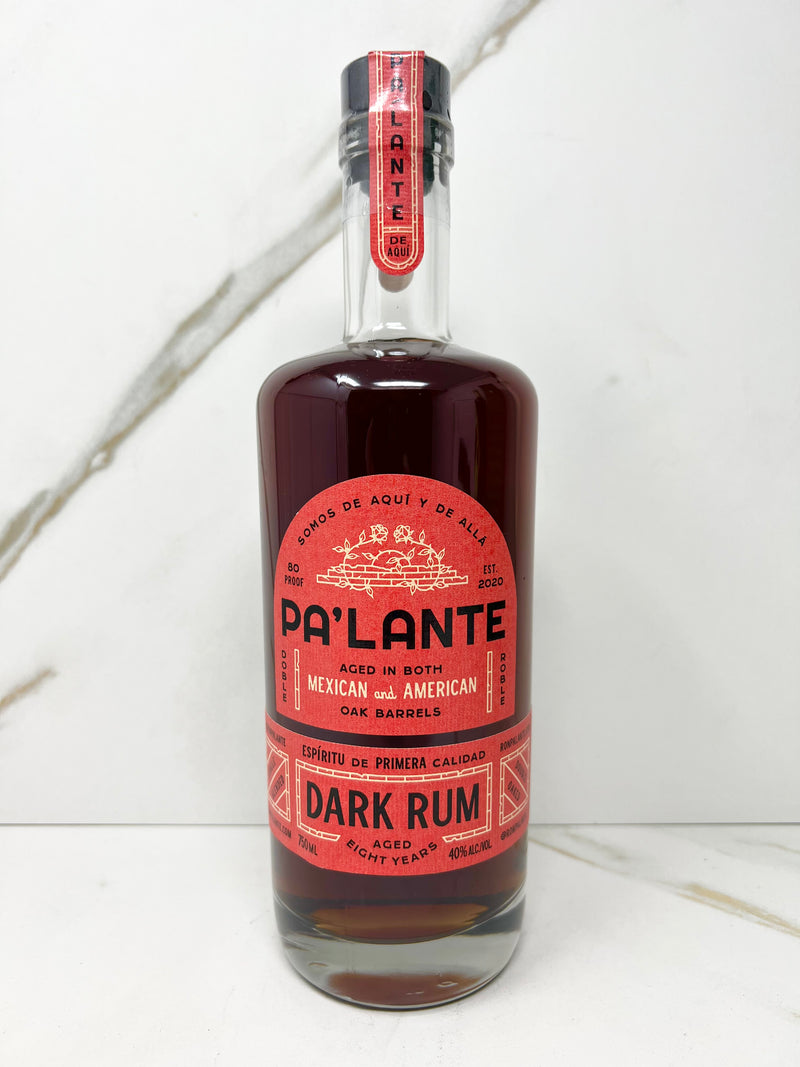 Pa'Lante, 8 yr Dark Rum, Mexico, 750mL