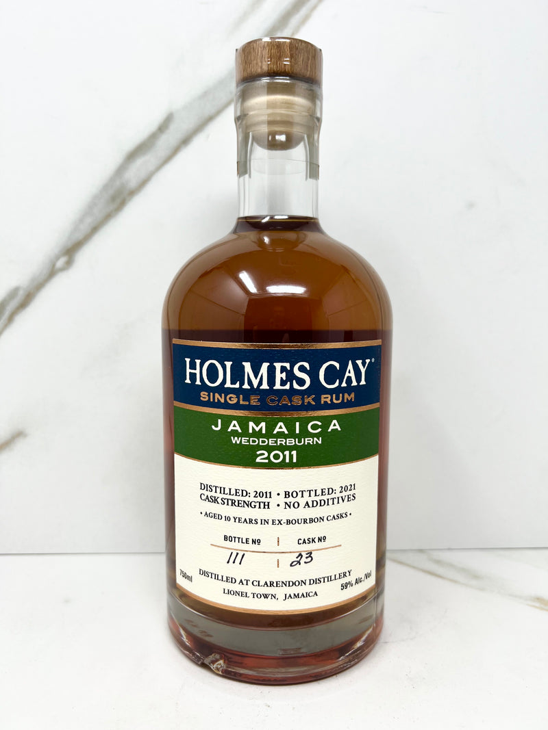 Holmes Cay, Jamaica Wedderburn 2011 Rum, 750mL