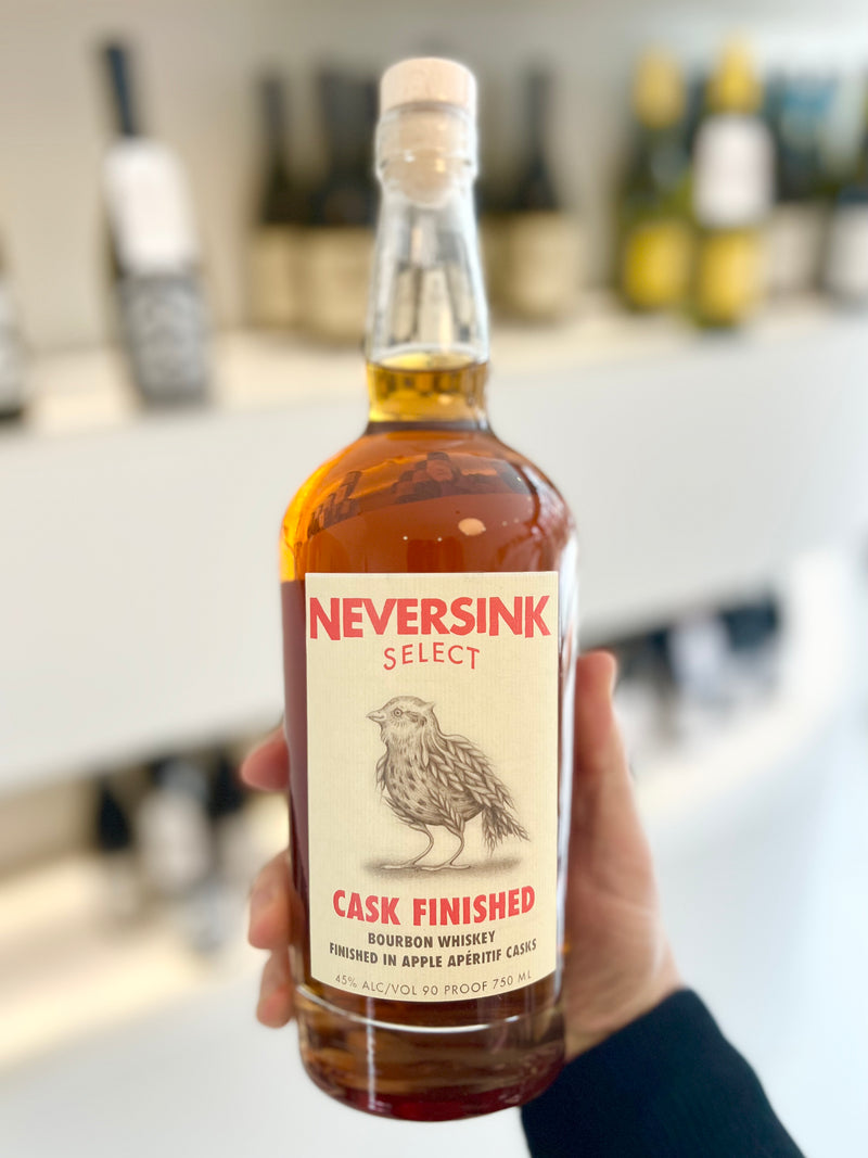Neversink Select, Bourbon Finished in Apple Apperitif Casks, New York, 750mL