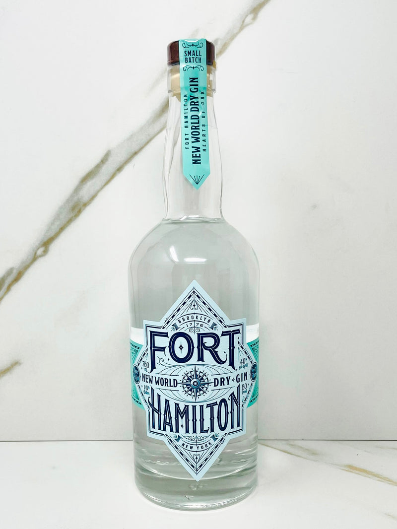 Fort Hamilton, New World Dry Gin, New York, 750mL
